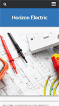 Mobile Screenshot of horizonelectrics.com